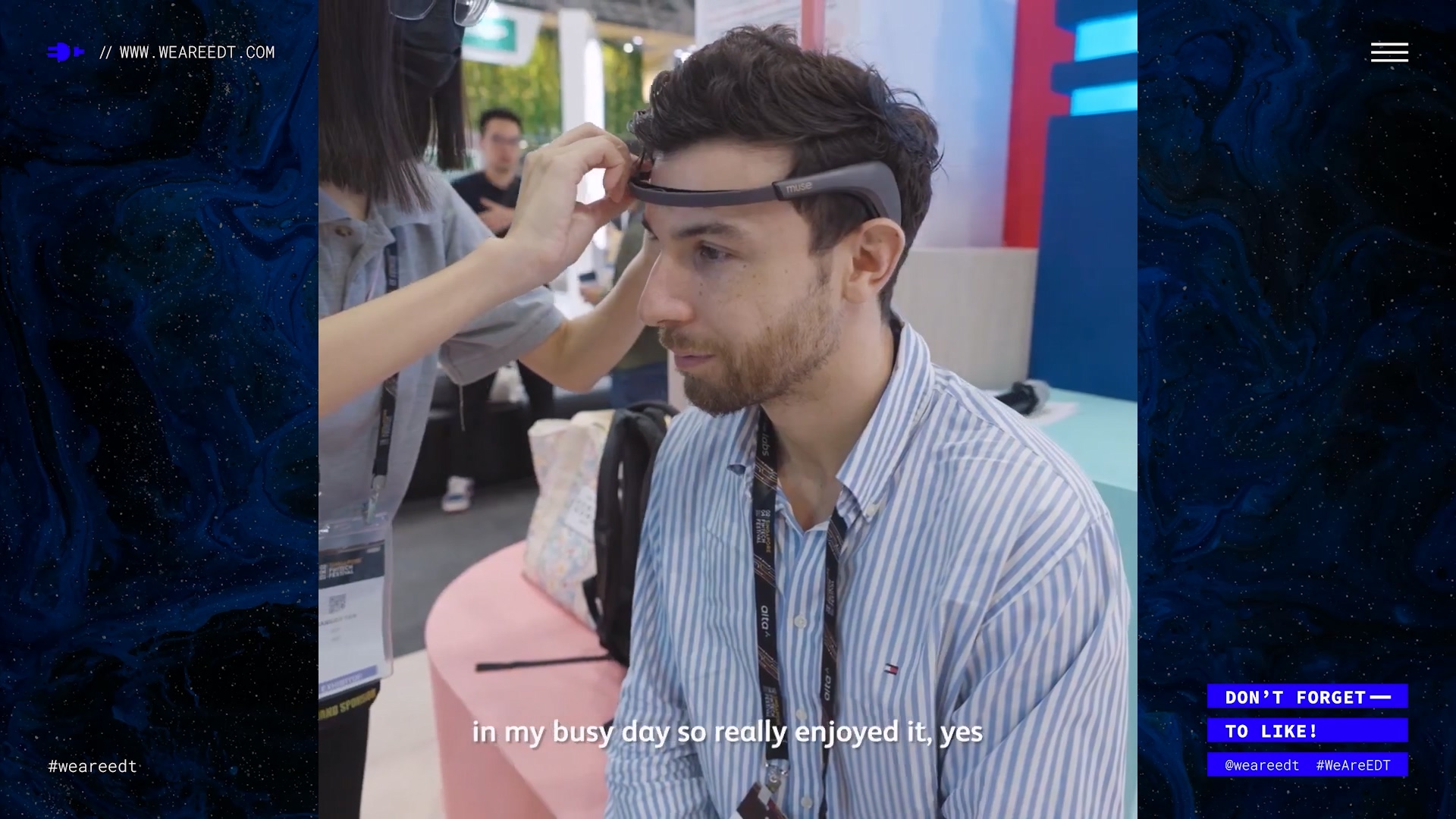 Prudential SG — EEG Brainwave Art